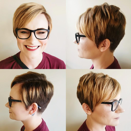 Hair Salon «Lunatic Fringe Salon Sharonville», reviews and photos, 11051 Reading Rd, Sharonville, OH 45241, USA