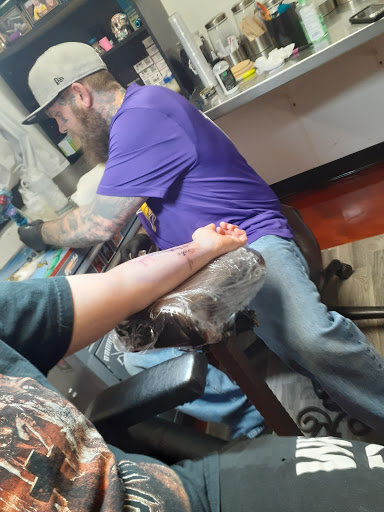 Explore tattoo ideas for father and son, creative tattoo ideas in Jamestown, available at Studio 40 tattoo