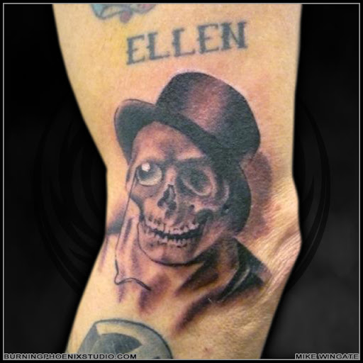 Explore november birth flower tattoo ideas, creative tattoo ideas in Yonkers, available at Burning Phoenix Studio