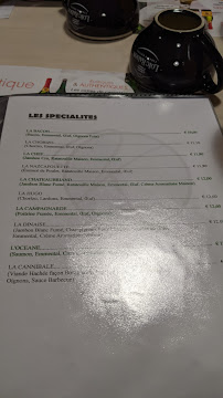 Menu / carte de Crêperie LA KEVRENN à Cluses