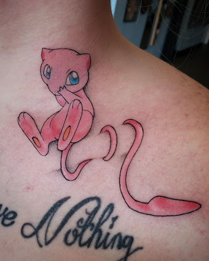 Explore candyman tattoo ideas, creative tattoo ideas in Palm Harbor, available at Angry Owl Tattoo and Piercing