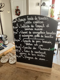 Restaurant Bistrot de l'imprevu à Compiègne (le menu)