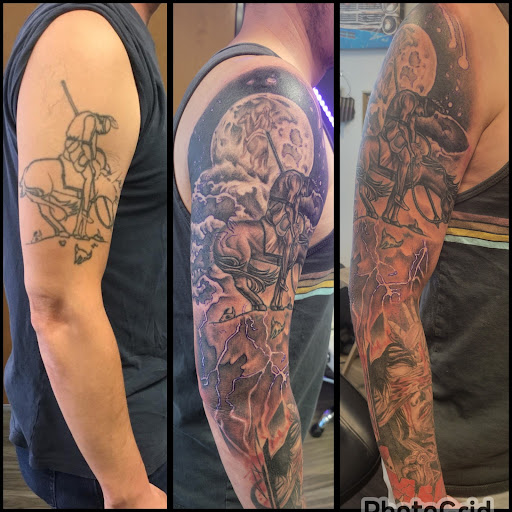 Explore disney sister tattoo ideas, creative tattoo ideas in Round Rock, available at Beto Tats