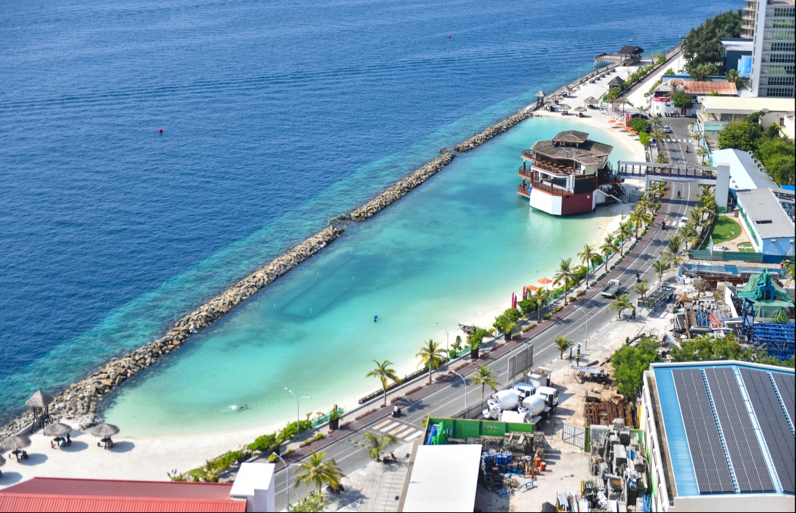Photo of Rasfannu Artificial Beach with turquoise pure water surface