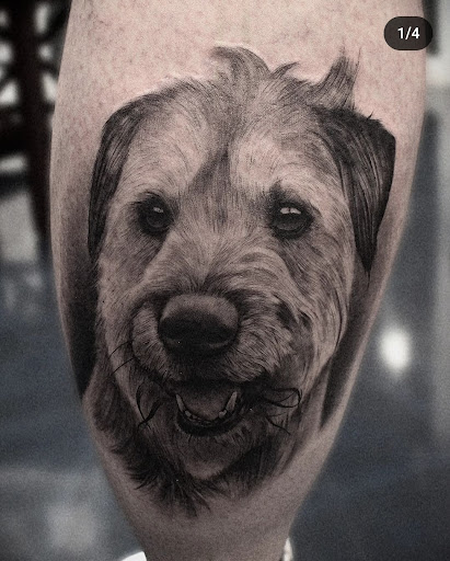 Explore forearm lion tattoo ideas, creative tattoo ideas in Buford, available at Inked Arts Tattoo Studio