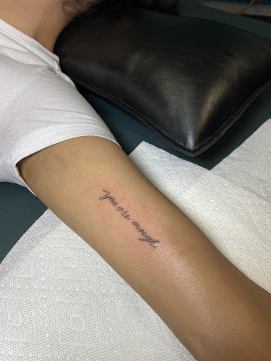 Explore breast cancer ribbon tattoo ideas, creative tattoo ideas in San Jose, available at Legacy Tattoo