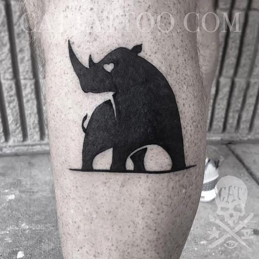 Explore half sleeve tribal tattoo ideas, creative tattoo ideas in Addison, available at Cat Tattoo