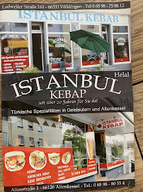 Restaurant Istanbul Tat Kebab à Völklingen - menu / carte
