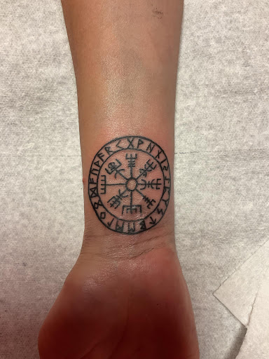 Explore tribal chest tattoo ideas, creative tattoo ideas in Mobile, available at Brothers Ink Tattoo Parlor