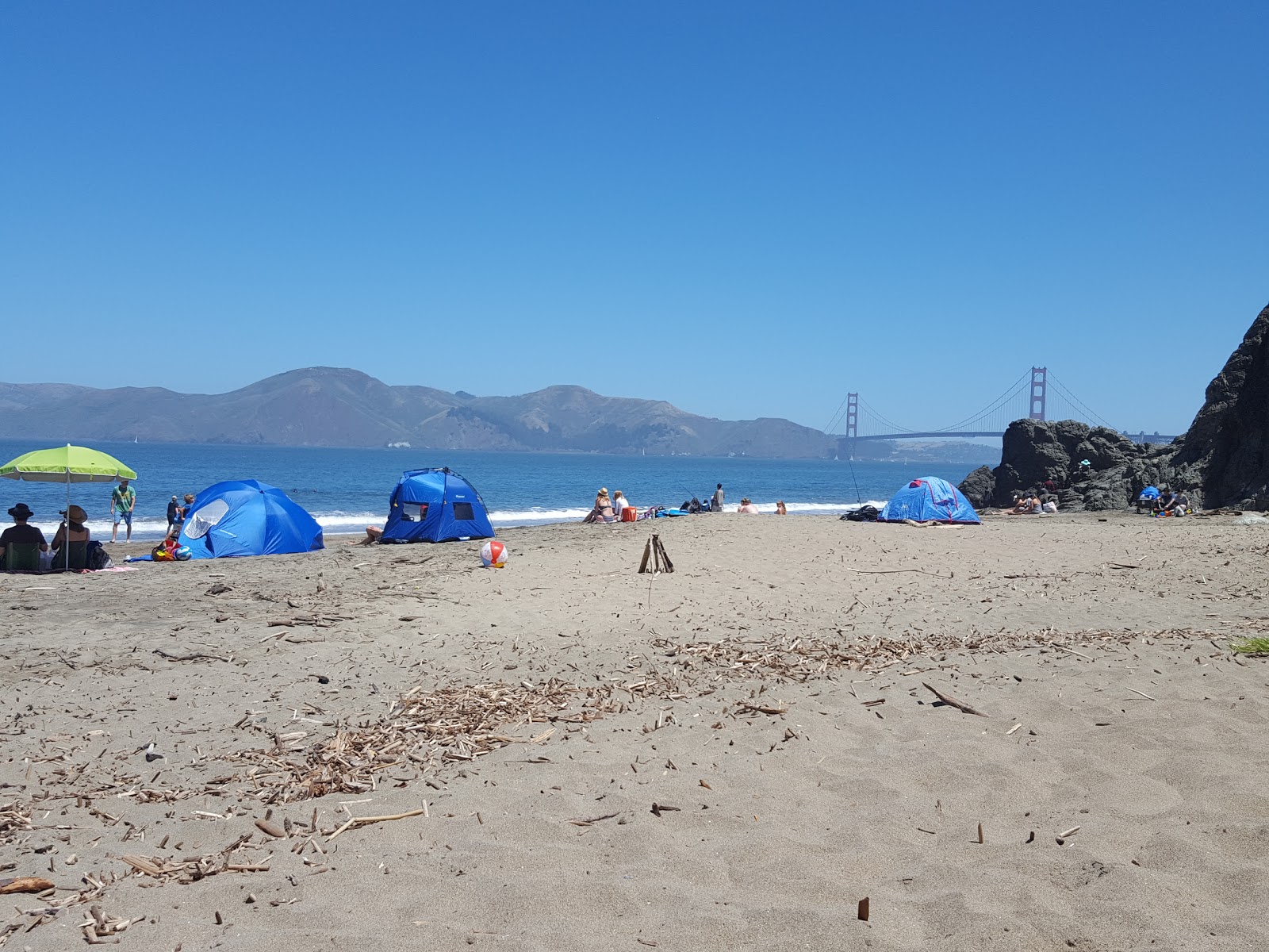 Photo de China Beach zone des équipements