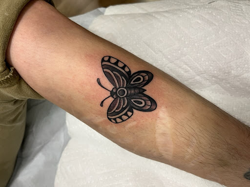 Explore nepali tattoo ideas, creative tattoo ideas in Fort Collins, available at Linden Street Tattoo Company