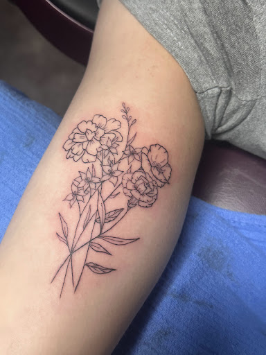 Explore cancer memorial tattoo ideas, creative tattoo ideas in Moweaqua, available at Fleshwound Tattoo