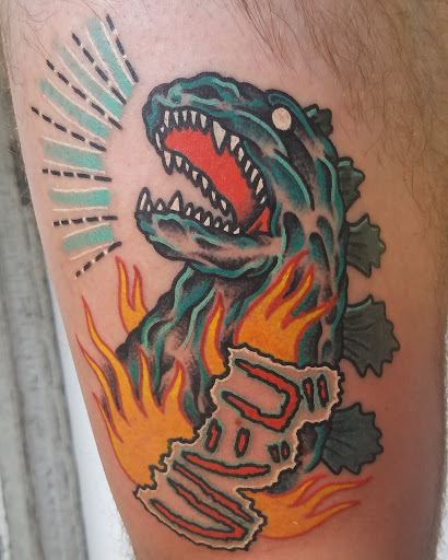 Explore cali tattoo ideas, creative tattoo ideas in Easley, available at Peach Pit Tattoo
