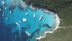 Foto von Mesovrika beach mit kleine bucht