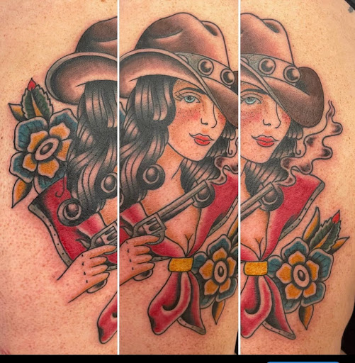 Explore african american tattoo ideas, creative tattoo ideas in Kansas City, available at Golden Stag Tattoo and Gallery