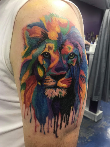 Explore caterpillar tattoo ideas, creative tattoo ideas in Waxahachie, available at ExclusivE Tattoo and Barber