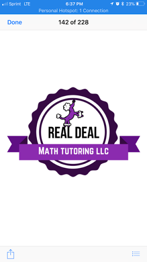 Real Deal Math Tutoring LLC