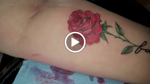 Explore husker tattoo ideas, creative tattoo ideas in Jacksonville, available at Renegade Art Studio LLC