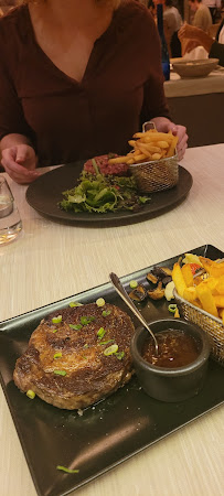 Steak du Restaurant français La Cabane Des Praz à Chamonix-Mont-Blanc - n°4