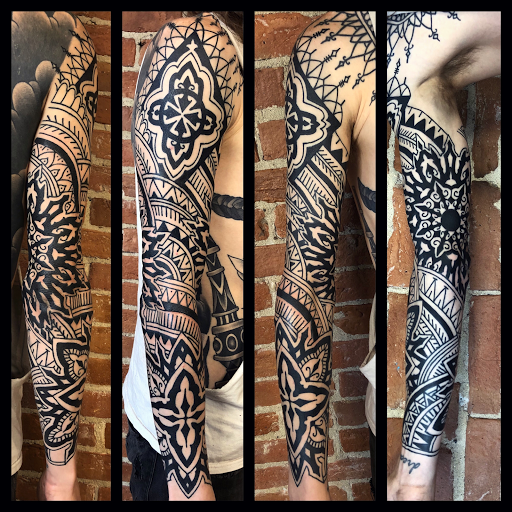 Explore rammstein tattoo ideas, creative tattoo ideas in Buffalo, available at The Tilted Rose Tattoo