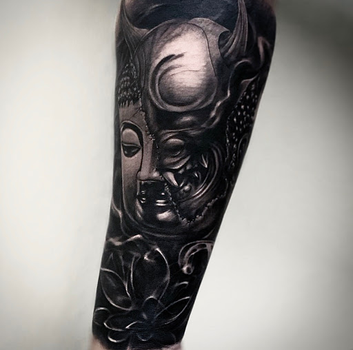 Explore tattoo ideas cover up names, creative tattoo ideas in Wesley Chapel, available at Inkjutsu Tattoo Studio