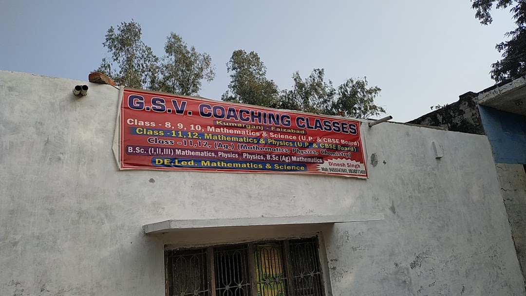 Gsv Coaching classes