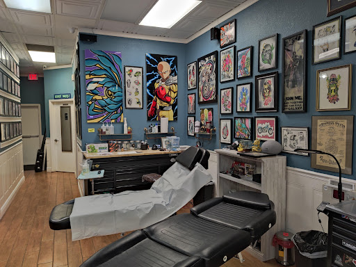 Explore stomach tattoo ideas for men, creative tattoo ideas in Stuart, available at Tiger Shark Tattoo Studio