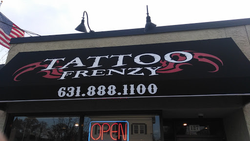 Explore street signs tattoo ideas, creative tattoo ideas in Amityville, available at Tattoo Frenzy Inc