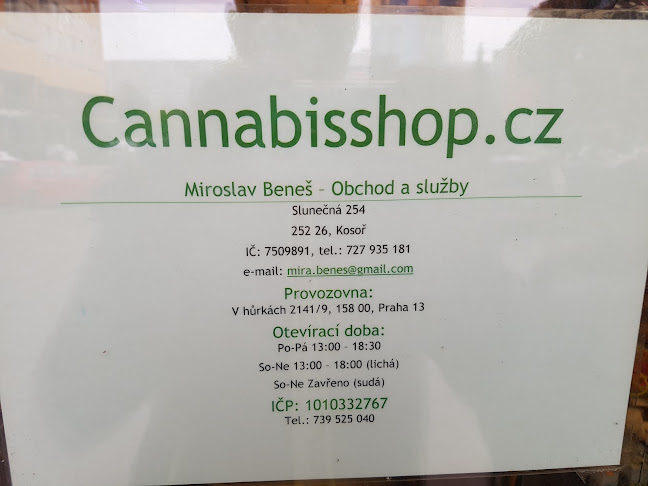 Cannabisshop - Prodejna kosmetiky