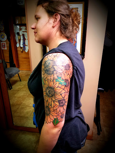 Explore whole back tattoo ideas, creative tattoo ideas in Conway, available at Primal Urge Tattoos