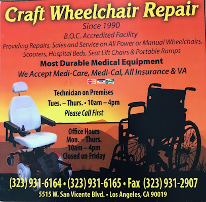 Craft Wheelchair Repair