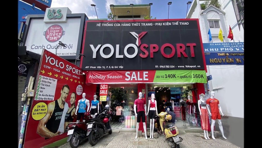 YOLO SPORT 580 Lê Hồng Phong - Shop Quần Áo Tập Thể Thao Gym & Yoga