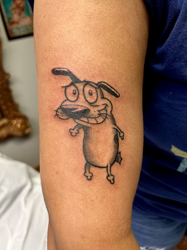 Explore light bulb tattoo ideas, creative tattoo ideas in Adrian, available at Good Life Tattoo Co.