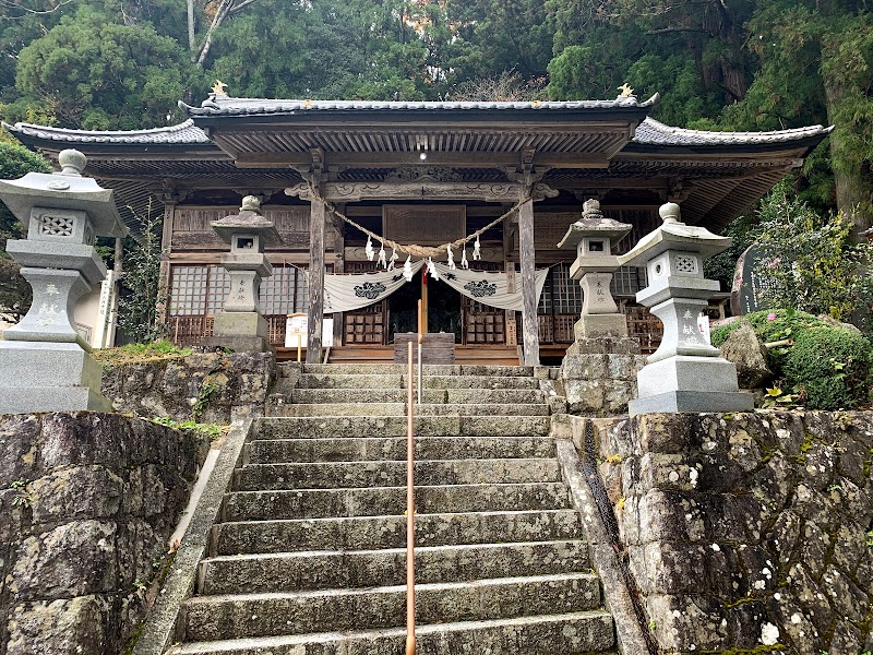 隠津島神社 遥拝殿