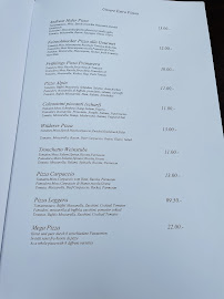 Menu du Passeirer Weinstube à St. Leonhard in Passeier