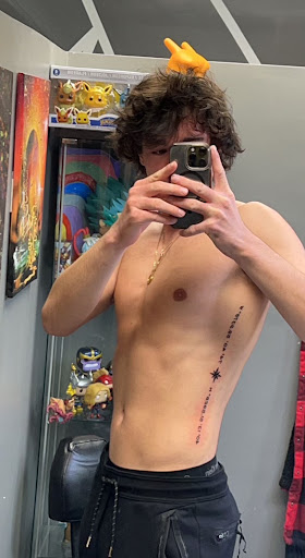 Explore ryuk tattoo ideas, creative tattoo ideas in Trenton, available at Alpha Ink Studio