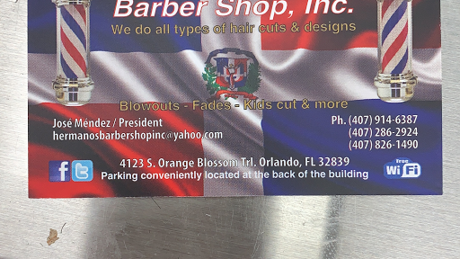 Barber Shop «hermanos barber shop Inc», reviews and photos, 4123 S Orange Blossom Trail, Orlando, FL 32839, USA