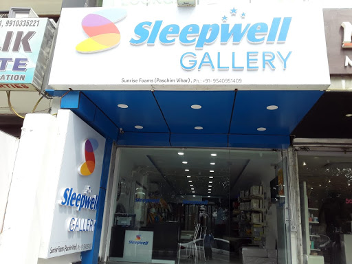 Sleepwell Mattress Showroom Paschim Vihar Bhera Enclave, Panjabi Bagh, Vikaspuri, Nihal Vihar (Sunrise Foams)