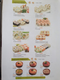 Menu / carte de Okami Sushi (Bistro Okami) à Les Clayes-sous-Bois