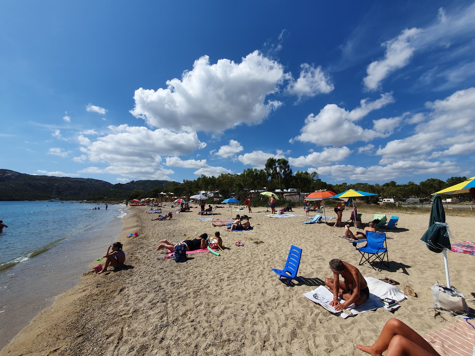 Spiaggia del Golfo delle Saline'in fotoğrafı uçurumlarla desteklenmiş