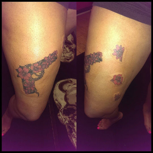 Explore tattoo ideas for women flowers, creative tattoo ideas in Dallas, available at Fly Ink, Inc.