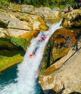 Canyon06 : rdv canyoning des Gorges du Loup à Courmes