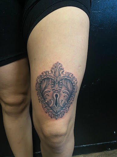 Explore messi tattoo ideas, creative tattoo ideas in Idaho Falls, available at Sinner Tattoo Studio