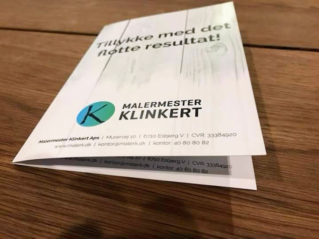Anmeldelser af Malermester Klinkert v/Sven Klinkert i Esbjerg - Farvehandel