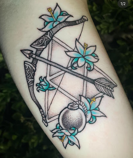 Explore small nature tattoo ideas, creative tattoo ideas in Modesto, available at Dying Art Tattoo