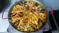 Paella du Restaurant méditerranéen GIRASOL Cuisine méditerranéenne à Saint-Privat-des-Vieux - n°12