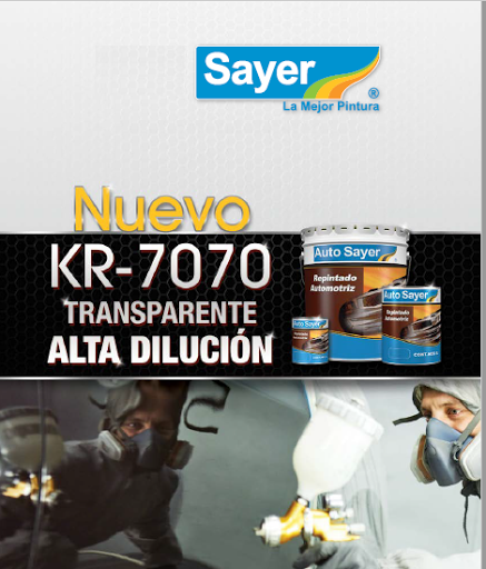 PINTURAS AUTOMOTRICES AUTOSAYER