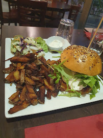 Hamburger végétarien du Restaurant Le Zed à Nantes - n°20
