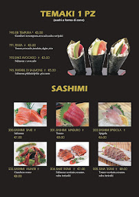 Heshi Sushi à Nettuno menu