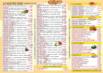 Menu du Cristian Pizzeria Ristorante à Milan